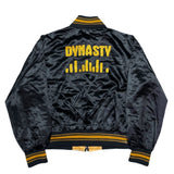 (vintage) 1980'S～ Bowler's CHAIN STITCHED SATIN JACKET