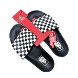 (other) DEAD STOCK NEW 2016 VANS CHECKERED FLAG PATTERN SLIDE ON SANDALS