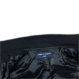 (designers) 2015 COMME des GARCONS HOMME FULLED NYLON DOUBLE BREASTED BIKER JACKET