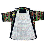 (VINTAGE) 1990'S～ MADE IN KOREA J・V BAD BOYZ GAMBLE PATTERN ALL OVER PRINT SHORT SLEEVE SHIRT