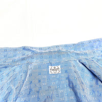 (VINTAGE) 1960'S～ SYLK-E-LYKE TOTAL PATTERN OPEN COLLAR BOX SHIRT