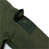 (DESIGNERS) 1998 maharishi LONG NECK PANELED PULLOVER FLEECE JACKET