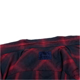 (designers) 2015 John UNDERCOVER SHADOW PLAID HEM PANELED DESIGN BOX SHIRT
