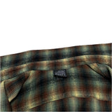 (vintage) 1990'S～ MADE IN USA JIMMY'Z SHADOW PLAID WOOL SHIRT