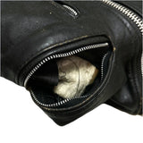 (vintage) 1980'S～ UNKNOWN UK STYLE DOUBLE BREASTED LEATHER BIKER JACKET