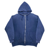 (vintage) 1960'S～ UNKNOWN FADED ZIP UP HOODIE SWEAT SHIRT