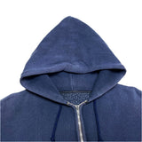 (vintage) 1960'S～ UNKNOWN FADED ZIP UP HOODIE SWEAT SHIRT