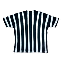 (DESIGNERS) MADE IN JAPAN ISSEY MIYAKE MEN BLACK TAG STRIPE PATTERN DYED T-SHIRT