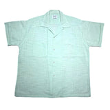 (VINTAGE) 1960'S～ TOWNCRAFT LATTICE PATTERN COTTON LOOP COLLAR SHORT SLEEVE BOX SHIRT
