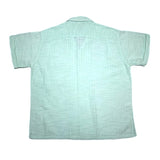 (VINTAGE) 1960'S～ TOWNCRAFT LATTICE PATTERN COTTON LOOP COLLAR SHORT SLEEVE BOX SHIRT