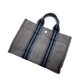 (DESIGNERS) MADE IN FRANCE HERMES FOURRE TOUT CANVAS BAG BORO