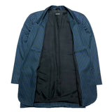 (DESIGNERS) 1990'S～ MADE IN ITALY ESPRIT STRIPED PATTERN 1 BUTOON BLAZER JACKET