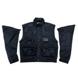 (VINTAGE) 1990'S～ ARMY FORCES 2WAY DESIGN NYLON JACKET WITH 23 POCKETS