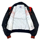 (VINTAGE) 1990'S～ STARTER MLB OFFICIAL BALTIMORE ORIOLES NYLON VARSITY AJCKET