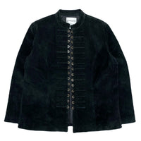 (UNIQUE) 1990'S～ CHICO'S SUEDE JACKET WITH OLD COINS