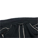 (designers) COMME des GARCONS HOMME PLUS STRIPE PATTERN FULLING PROCESS 1 BUTTON BLAZER JACKET