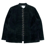 (UNIQUE) 1990'S～ CHICO'S SUEDE JACKET WITH OLD COINS