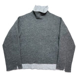 (DESIGNERS) MADE IN JAPAN SUNSEA WRAP POCKET DESIGN TURTLENECK KNIT