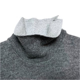 (DESIGNERS) MADE IN JAPAN SUNSEA WRAP POCKET DESIGN TURTLENECK KNIT