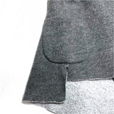 (DESIGNERS) MADE IN JAPAN SUNSEA WRAP POCKET DESIGN TURTLENECK KNIT