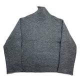 (DESIGNERS) MADE IN JAPAN SUNSEA WRAP POCKET DESIGN TURTLENECK KNIT
