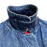 (VINTAGE) 1980'S～ MADE IN KOREA harve benard DENIM FIRE FIGHTER COAT