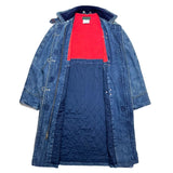(VINTAGE) 1980'S～ MADE IN KOREA harve benard DENIM FIRE FIGHTER COAT