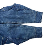 (VINTAGE) 1980'S～ MADE IN KOREA harve benard DENIM FIRE FIGHTER COAT