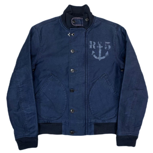 (VINTAGE) 2000'S～ POLO RALPH LAUREN US NAVY TYPE DECK JACKET WITH STENCIL