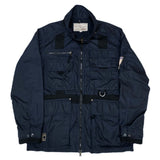 (VINTAGE) 2000'S～ AVIREX MILITARY JACKET WITH WORLD MAP PATTERN PADDED LINER