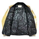 (VINTAGE) 2000'S～ AVIREX MILITARY JACKET WITH WORLD MAP PATTERN PADDED LINER