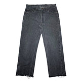 (VINTAGE) 1990'S～ MADE IN USA Levi's 501-0658 YARN DYED BLACK DENIM PANTS