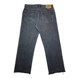 (VINTAGE) 1990'S～ MADE IN USA Levi's 501-0658 YARN DYED BLACK DENIM PANTS