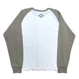 (designers) 2000'S～ MORE ABOUT LESS DOUBLE SIDDED PRINT RAGLAN SLEEVE LONG SLEEVE T-SHIRT