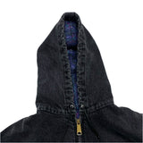 (VINTAGE) 1990'S～ MADE IN USA CARHARTT BLACK DENIM ACTIVE JACKET