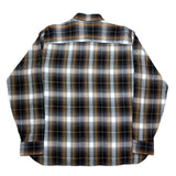 (vintage) 1980'S～ ARROW Brigade MARVELLA SHADOW PLAID RAYON SHIRT