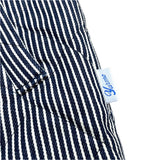 (VINTAGE) MADE IN ENGLAND Yarmo HICKORY STRIPE PADDED PHARAOH COAT