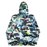 (DESIGNERS) 2000'S～ Hussein Chalayan X PUMA TOTAL PATTERN PRINT NYLON ZIP UP HOODIE