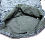 (DESIGNERS) MADE IN JAPAN ato MESH PANELED HALF ZIP THIN PADDED JACKET
