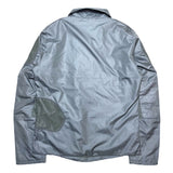 (DESIGNERS) MADE IN JAPAN ato MESH PANELED HALF ZIP THIN PADDED JACKET