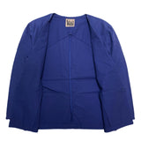 (DESIGNERS) 1980'S～ HAI SPORTIG GEAR by MIYAKE DESIGN STUDIO 1 BUTTON COLLARLESS BLAZER JACKET
