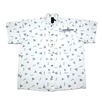 (DESIGNERS) 2000'S～ BERNHARD WILLHELM TOTAL PATTERN PRINT STAND UP COLLAR SHORT SLEEVE BOX SHIRT JACKET