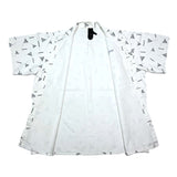 (DESIGNERS) 2000'S～ BERNHARD WILLHELM TOTAL PATTERN PRINT STAND UP COLLAR SHORT SLEEVE BOX SHIRT JACKET