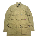 (vintage) 2000'S～ BELSTAFF NYLON LINEN TRIALMASTER MOTORCYCLE JACKET