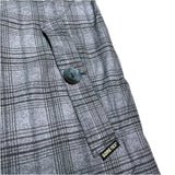(designers) 2013 MADE IN JAPAN UNDERCOVERISM LATTICE PATTERN GORE TEX BALMACAAN COAT WITH LEATHER BUTTON