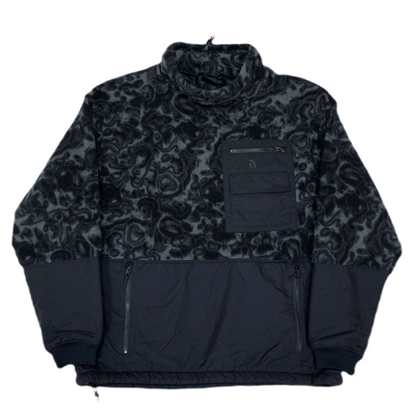 (VINTAGE) 1990'S～ THE NORTH FACE RAGE TOTAL PATTERN PANELED BOTTLENECK FLEECE X NYLON PULLOVER JACKET