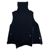 (DESIGNERS) 2013 UNDERCOVERISM SLEEVELESS TURTLENECK KNIT