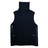 (DESIGNERS) 2013 UNDERCOVERISM SLEEVELESS TURTLENECK KNIT