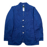 (DESIGNERS) MADE IN JAPAN CORONA STAR DOT PATTERN INDIGO DYED BLAZER JACKET