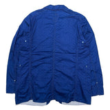 (DESIGNERS) MADE IN JAPAN CORONA STAR DOT PATTERN INDIGO DYED BLAZER JACKET